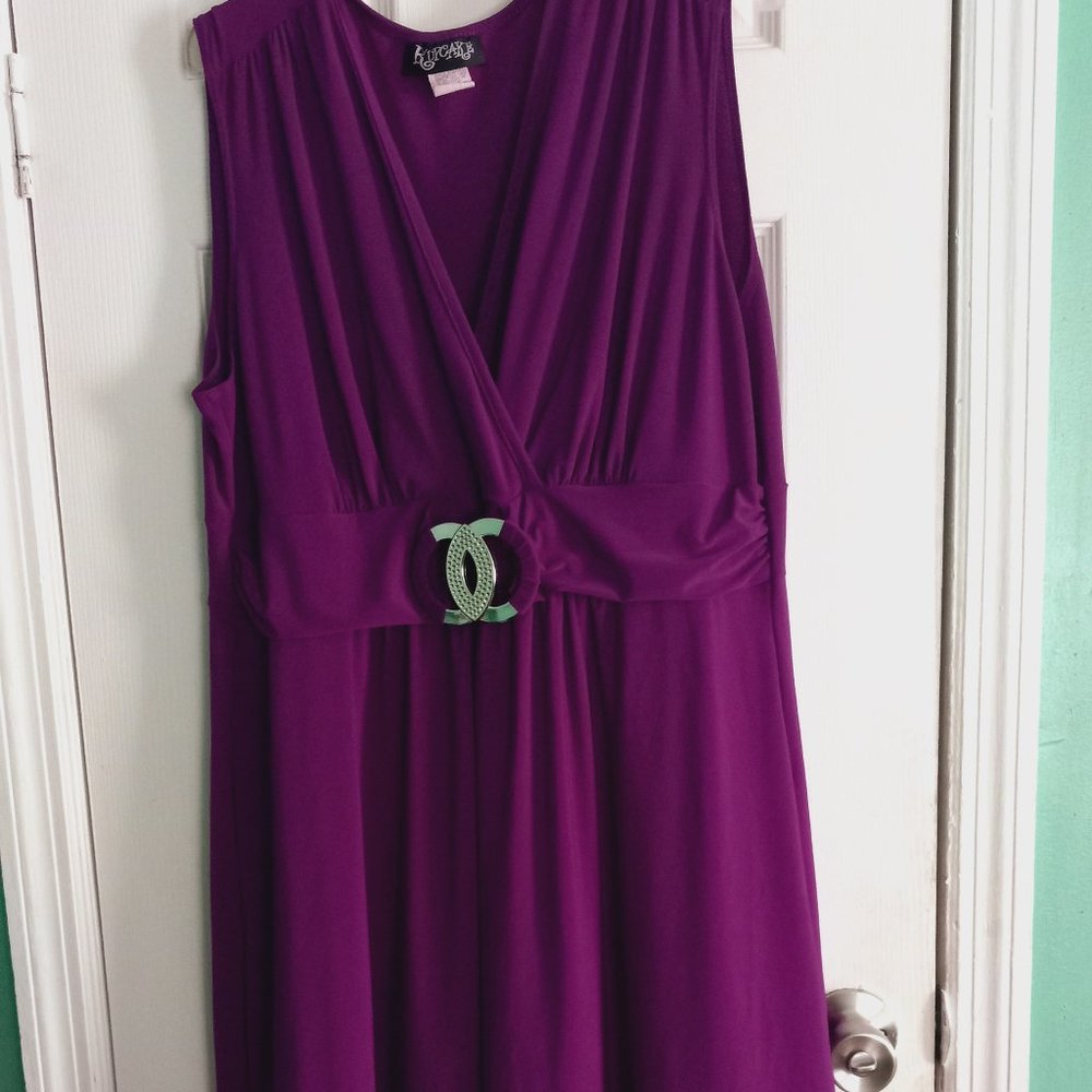 kupcake purple size 18wp dress